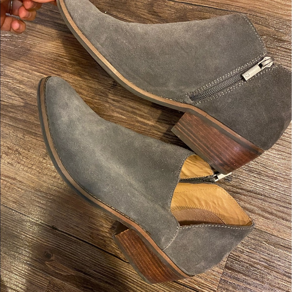 Lucky Brand Suede Booties